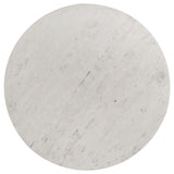 Astoria 2-piece Marble Coffee and End Table Set White | White | 709668-S2