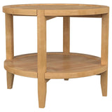 Camillo 3-piece Round Coffee and End Table Set Maple | Brown | Maple | 709698-S3