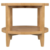 Camillo 3-piece Round Coffee and End Table Set Maple | Brown | Maple | 709698-S3