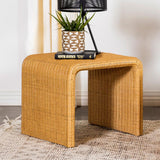 Cahya Square Woven Rattan End Table Natural | Brown | Natural | 709817