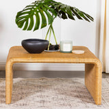 Cahya Square Woven Rattan Coffee Table Natural | Brown | Natural | 709818