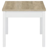 Stacie 3-piece Coffee Table Set Distressed Pine and White | Brown | Distressed Pine | 709950