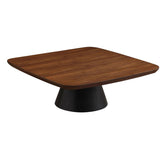Eason 2-piece Coffee Table Set Walnut and Black | Brown | Walnut | 710010