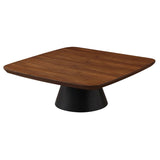 Eason 2-piece Coffee Table Set Walnut and Black | Brown | Walnut | 710010