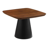 Eason 2-piece Coffee Table Set Walnut and Black | Brown | Walnut | 710010