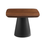 Eason 2-piece Coffee Table Set Walnut and Black | Brown | Walnut | 710010