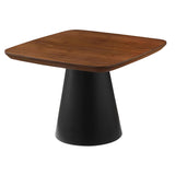 Eason 2-piece Coffee Table Set Walnut and Black | Brown | Walnut | 710010