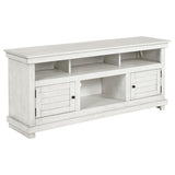 Payne 60-inch TV Stand Media Console Distressed White | White | Distressed White | 710052