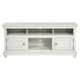 Payne 60-inch TV Stand Media Console Distressed White | White | Distressed White | 710052