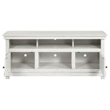 Payne 60-inch TV Stand Media Console Distressed White | White | Distressed White | 710052