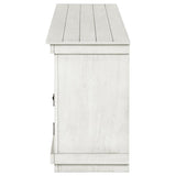 Payne 60-inch TV Stand Media Console Distressed White | White | Distressed White | 710052