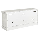 Payne 60-inch TV Stand Media Console Distressed White | White | Distressed White | 710052