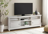 Payne 70-inch TV Stand Media Console Distressed White | White | Distressed White | 710053