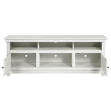 Payne 70-inch TV Stand Media Console Distressed White | White | Distressed White | 710053