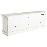Payne 70-inch TV Stand Media Console Distressed White | White | Distressed White | 710053
