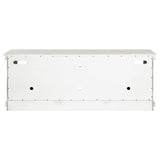 Payne 70-inch TV Stand Media Console Distressed White | White | Distressed White | 710053