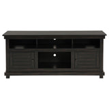 Payne 60-inch TV Stand Media Console Distressed Java | Black | Distressed Java | 710062