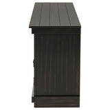 Payne 60-inch TV Stand Media Console Distressed Java | Black | Distressed Java | 710062