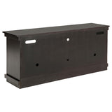 Payne 60-inch TV Stand Media Console Distressed Java | Black | Distressed Java | 710062