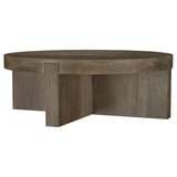 Kinkaid 2-piece Solid Wood Coffee and End Table Set Brown | Brown | 710138-S2
