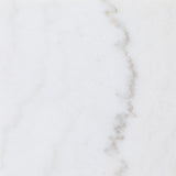 Jonelle Round Glass Top Coffee Table White Marble Shelf Gold | Multi | Smoke | 710338