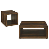 Frisco 2-piece Coffee and End Table Set Dark Pine | Brown | Dark Pine | 710508-S2
