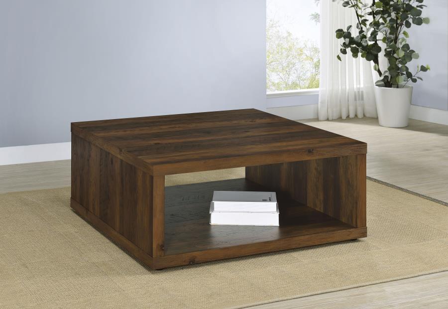 Frisco Square Engineered Wood Coffee Table Dark Pine | Brown | Dark Pine | 710508