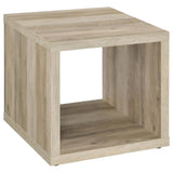 Frisco 2-piece Coffee and End Table Set Distressed Pine | Brown | Distressed Pine | 710518-S2