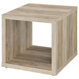 Frisco 2-piece Coffee and End Table Set Distressed Pine | Brown | Distressed Pine | 710518-S2