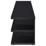 Cartmill 78-inch 2-tier TV Stand Media Console Black | Black | 710533