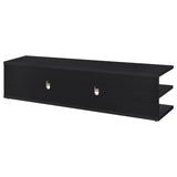 Cartmill 78-inch 2-tier TV Stand Media Console Black | Black | 710533