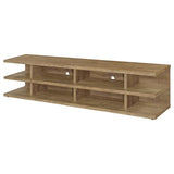 Cartmill 78-inch 2-tier TV Stand Media Console Mango | Brown | Mango | 710543