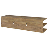 Cartmill 78-inch 2-tier TV Stand Media Console Mango | Brown | Mango | 710543