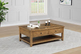 Payne 48-inch Mobile Lift Top Coffee Table Distressed Brown | Brown | Distressed Brown | 710545