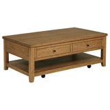 Payne 48-inch Mobile Lift Top Coffee Table Distressed Brown | Brown | Distressed Brown | 710545