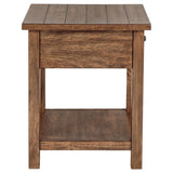 Payne 2-piece Coffee and 1-drawer End Table Set Brown | Brown | Distressed Brown | 710548-S2