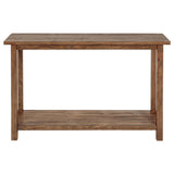 Payne Wood Entryway Sofa Console Table Distressed Brown