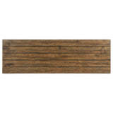 Payne Wood Entryway Sofa Console Table Distressed Brown