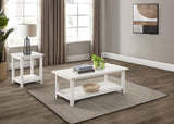 Payne 2-piece Coffee and End Table Set Distressed White | White | Distressed White | 710558-S2A