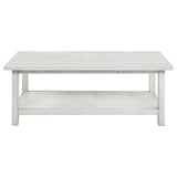 Payne 3-piece Coffee and End Table Set Distressed White | White | Distressed White | 710558-S3A