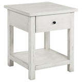 Payne 3-piece Coffee and 1-drawer End Table Set White | White | Distressed White | 710558-S3