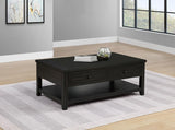 Payne 48-inch Mobile Lift Top Coffee Table Distressed Java | Brown | Distressed Java | 710565