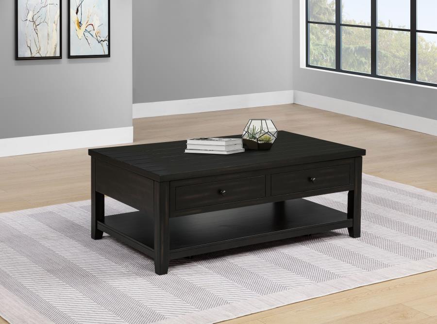 Payne 48-inch Mobile Lift Top Coffee Table Distressed Java | Brown | Distressed Java | 710565