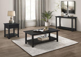 Payne 1-drawer Wood End Table with Shelf Distressed Java | Brown | Distressed Java | 710567