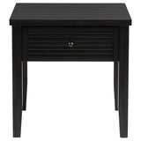Concord 1-drawer Square End Table Distressed Java | King | Brown | Distressed Java | 710577