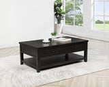 Concord 2-drawer Rectangular Coffee Table Distressed Java | King | Brown | Distressed Java | 710578