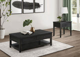 Concord 2-drawer Rectangular Coffee Table Distressed Java | King | Brown | Distressed Java | 710578