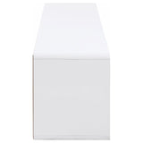 Ellice 71-inch TV Stand Media Console White | King | White | White High Gloss | 710750