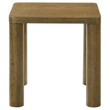 Castlewood Engineered Wood Accent Side End Table Brown Oak | Brown | Brown Oak | 710857