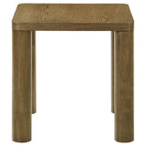 Castlewood Engineered Wood Accent Side End Table Brown Oak | Brown | Brown Oak | 710857